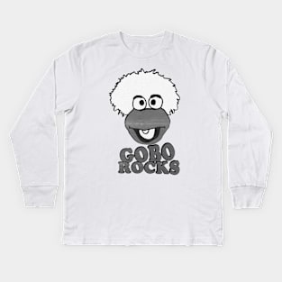 rocks gobo Kids Long Sleeve T-Shirt